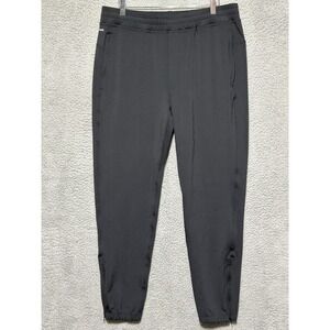 Bearded Goat LG Mens Green Rover Nylon Drawstring Pants Water Resistant Gorpcore